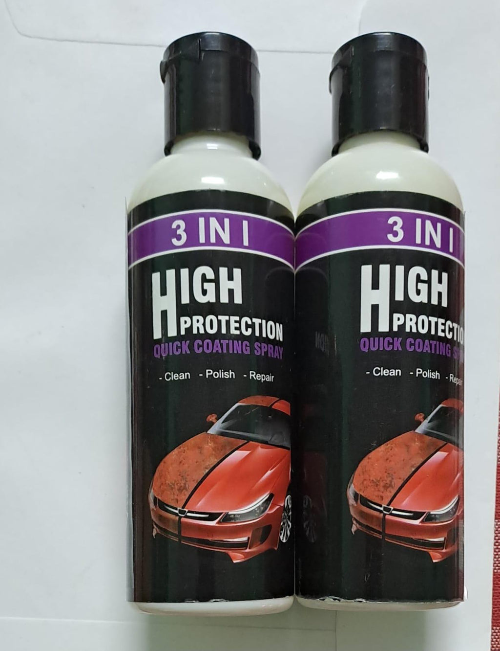 Hydrophobic Polish Nano Coating For Cars & Bikes