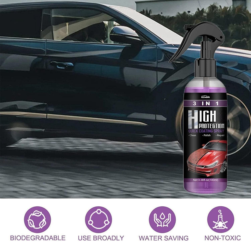 Hydrophobic Polish Nano Coating For Cars & Bikes