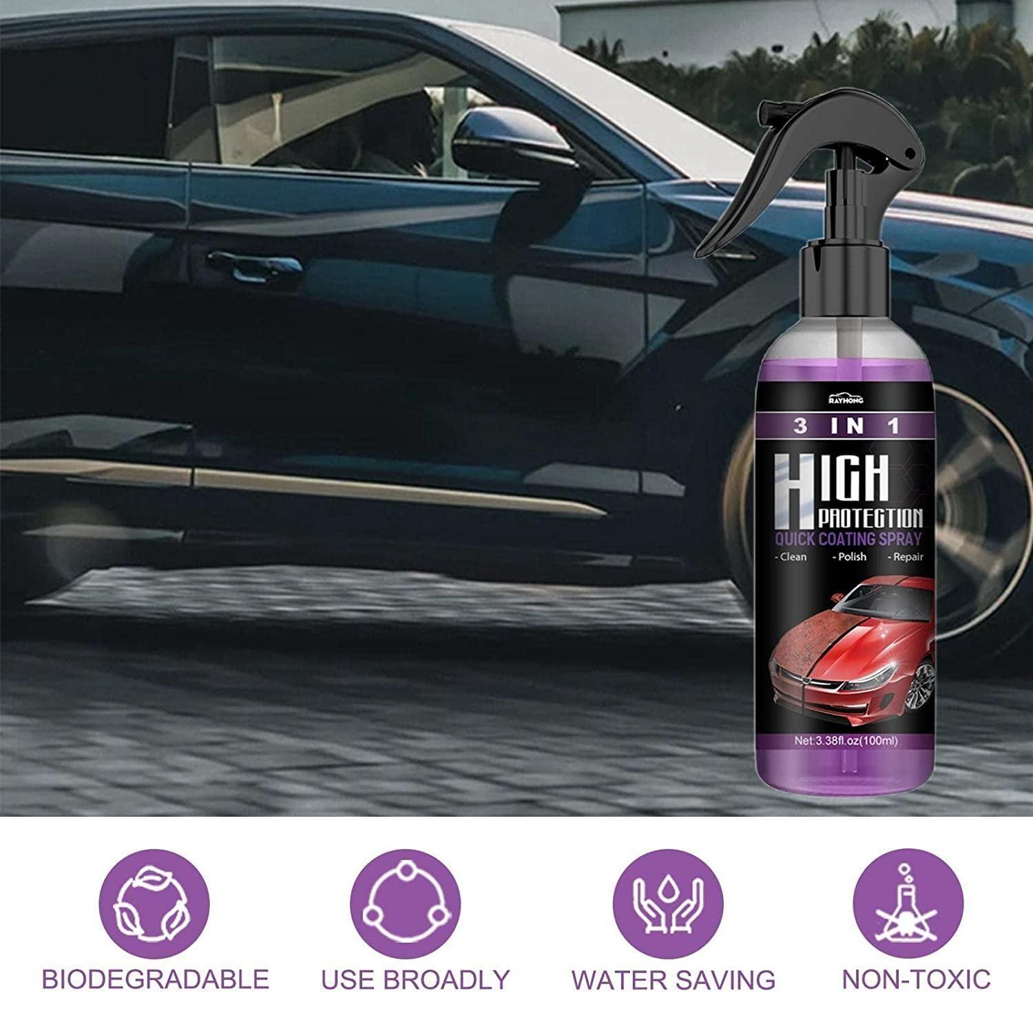 Hydrophobic Polish Nano Coating For Cars & Bikes