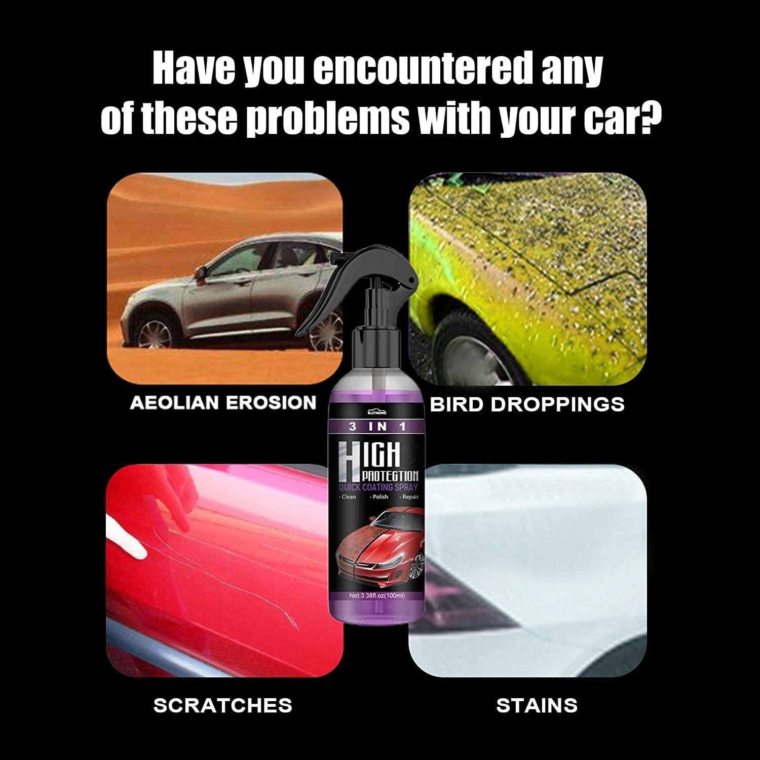 Hydrophobic Polish Nano Coating For Cars & Bikes