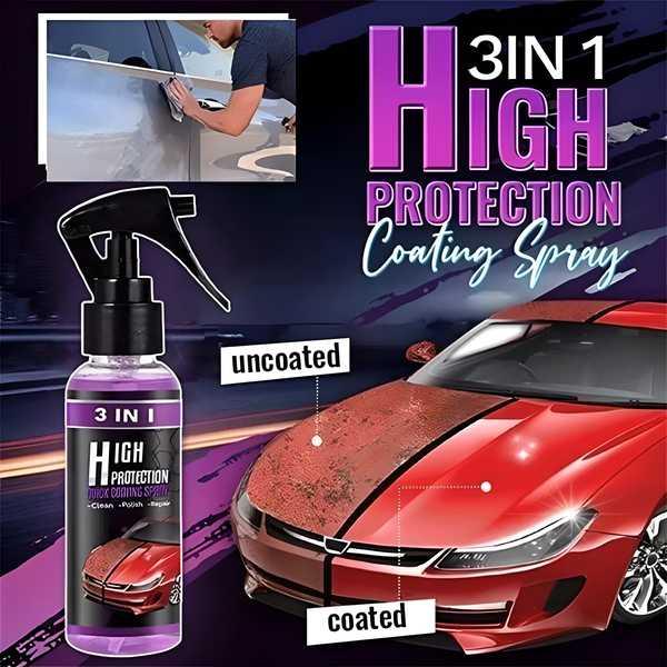 Hydrophobic Polish Nano Coating For Cars & Bikes