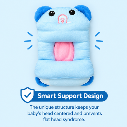 HKShops™ Baby Comfort Pillow | Soft Head & Neck Support